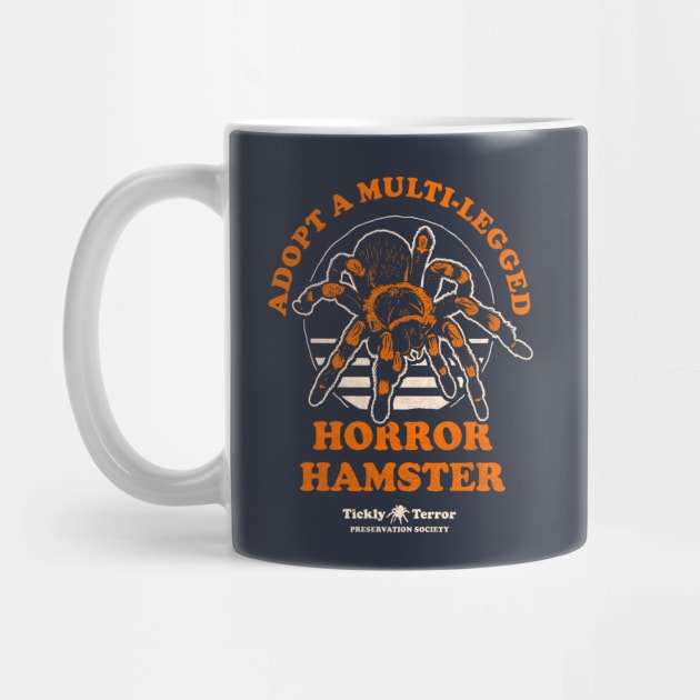 Adopt A Multi-Legged Horror Hamster - Spider by dumbshirts